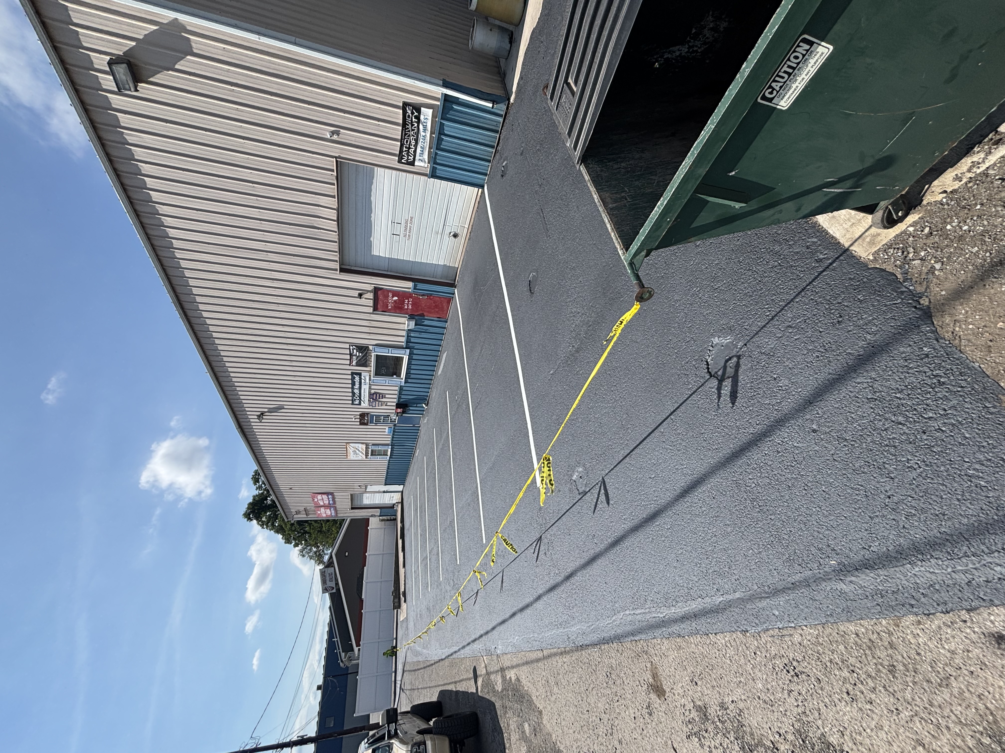 Sealcoating job