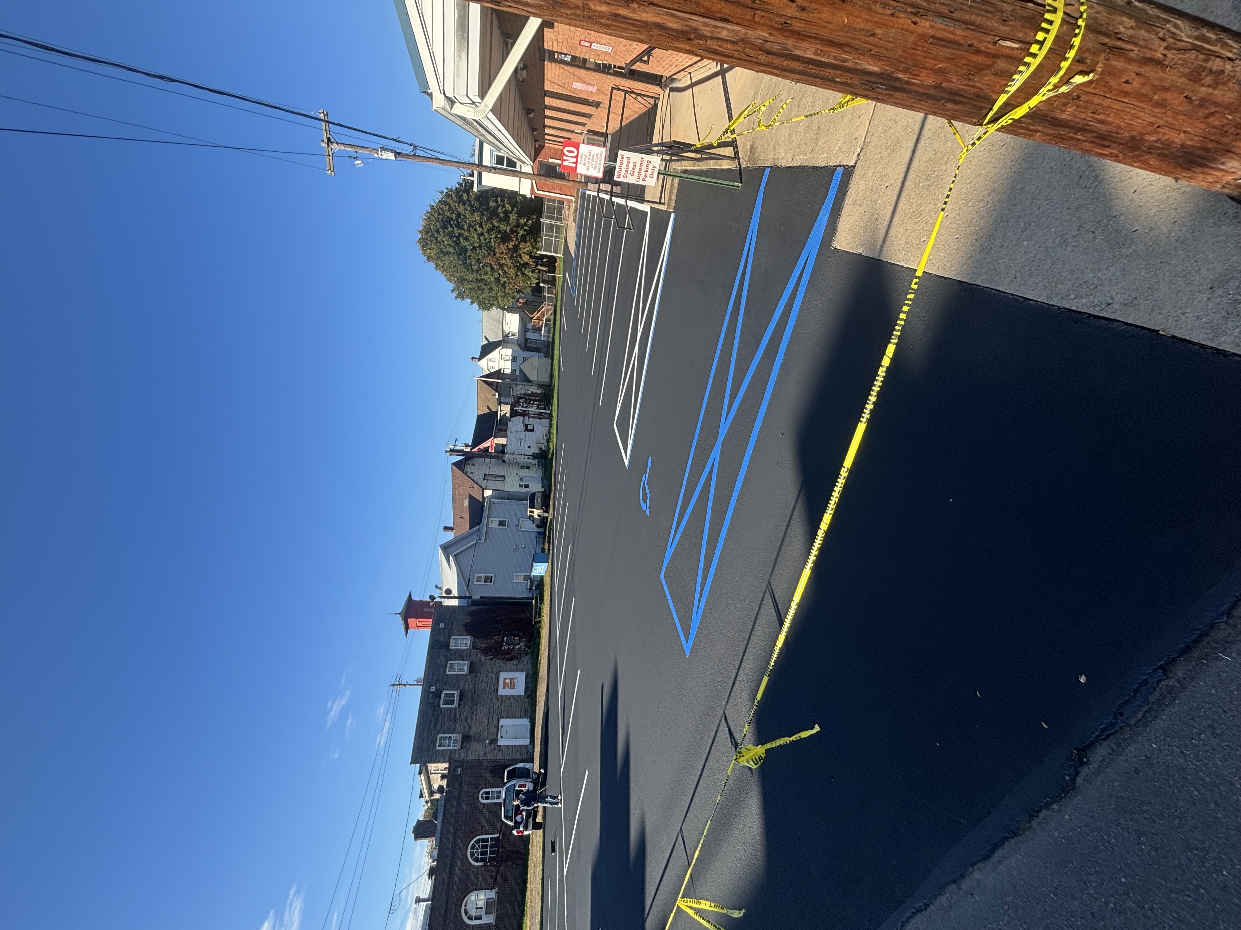 Sealcoating job
